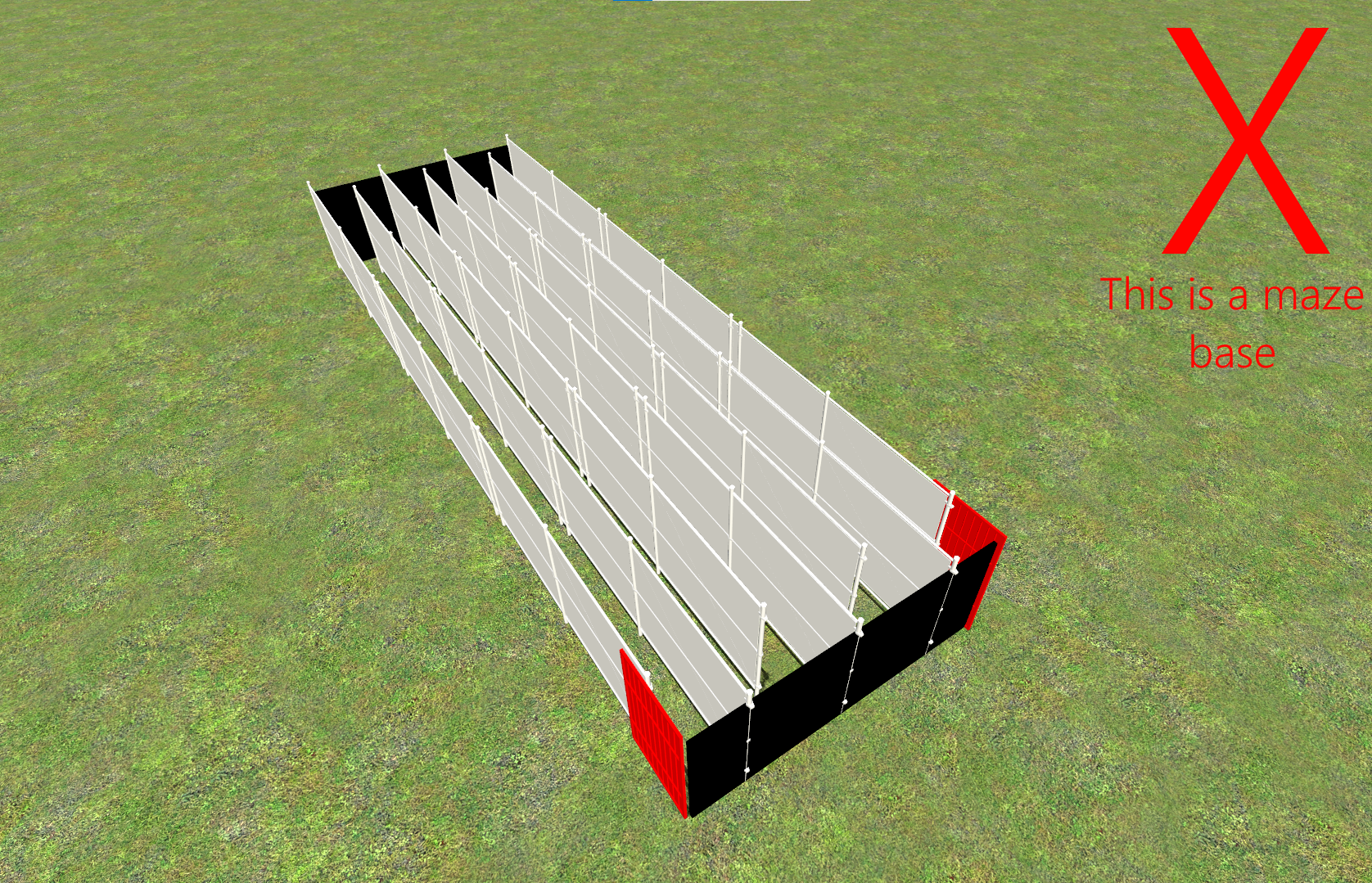 An example image of what is a maze base