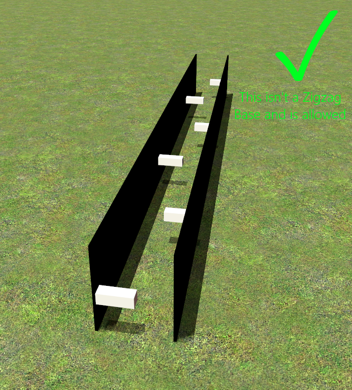 An example image of what is not a zigzag base